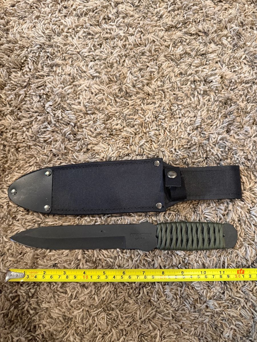 Cold Steel Black Solid Steel knife