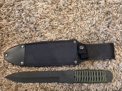 Cold Steel Black Solid Steel knife