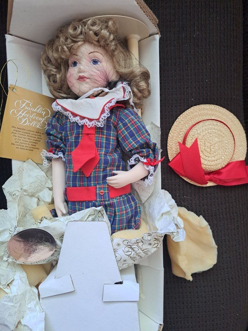 Brand new Franklin Heirloom Doll 