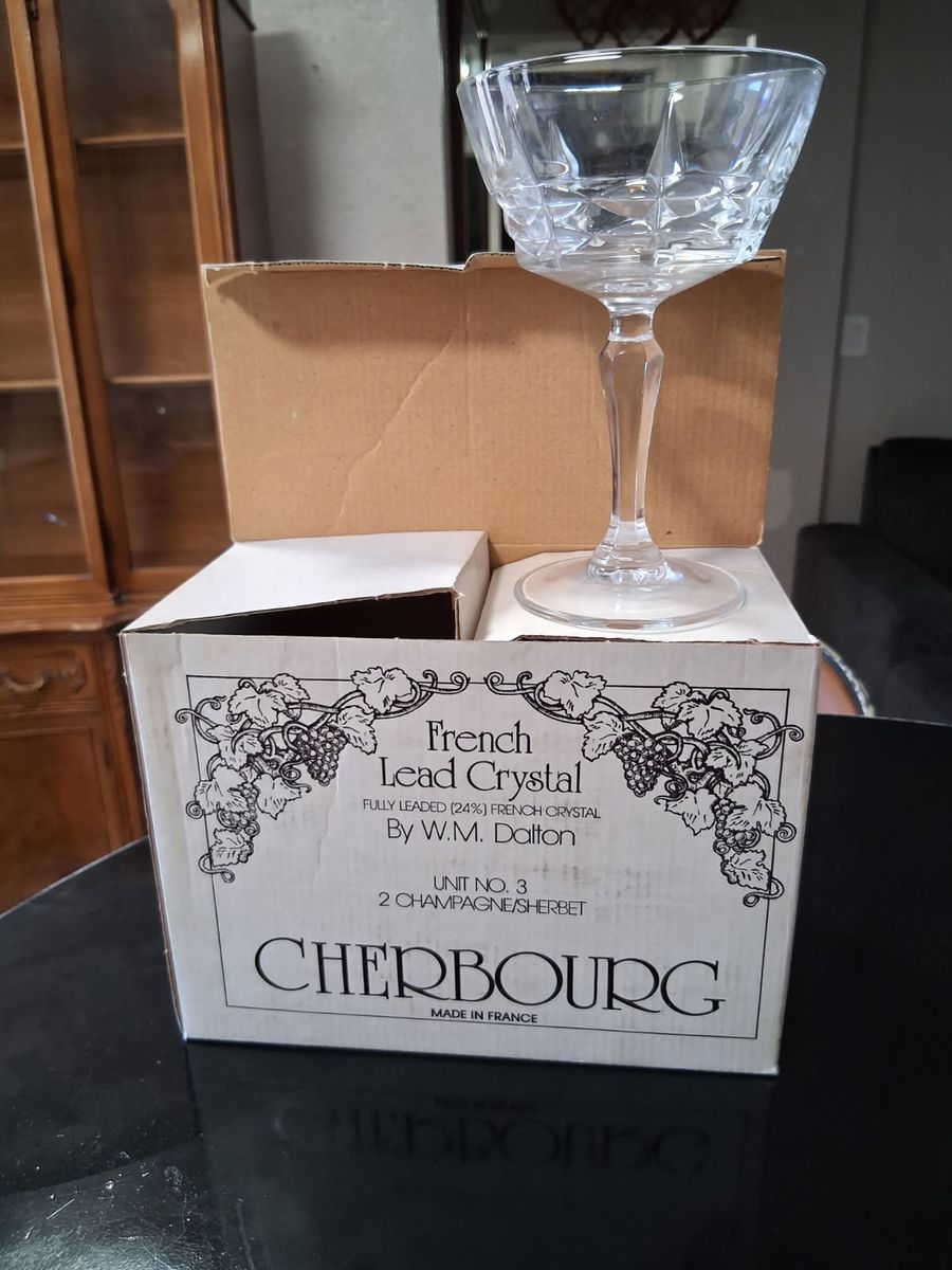 French Lead Crystal Set