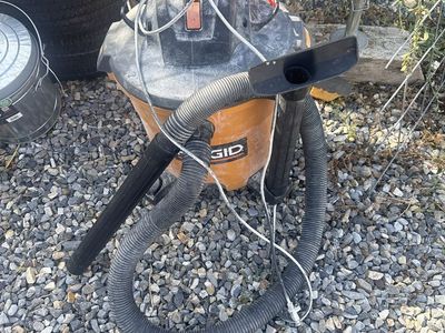 RIDGID Wet/Dry Shop Vacuum with Hose and Attachments