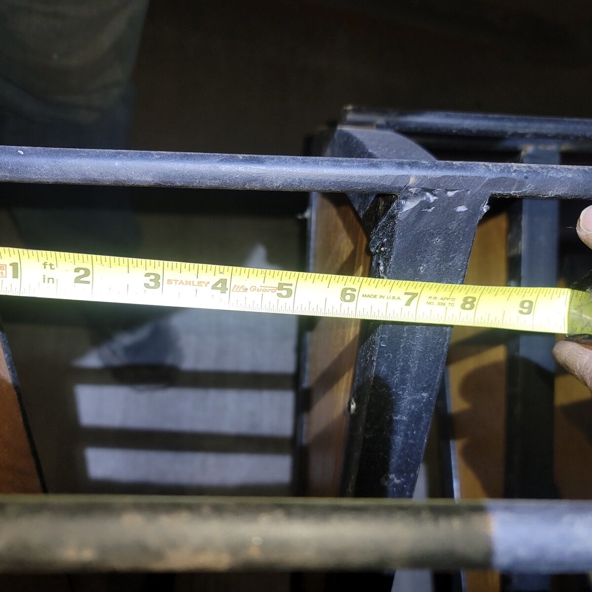 SPIRALING IRON STAIR CASE