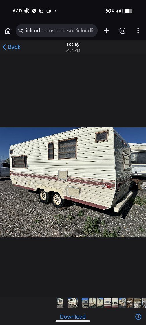 1983 Companion Model 227 Travel Trailer - Vintage Camper