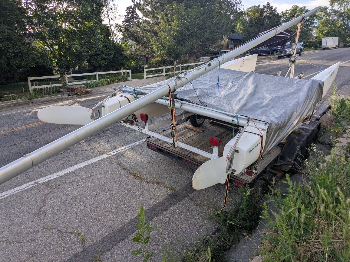 1985 Acura 18.5-ft sailboat