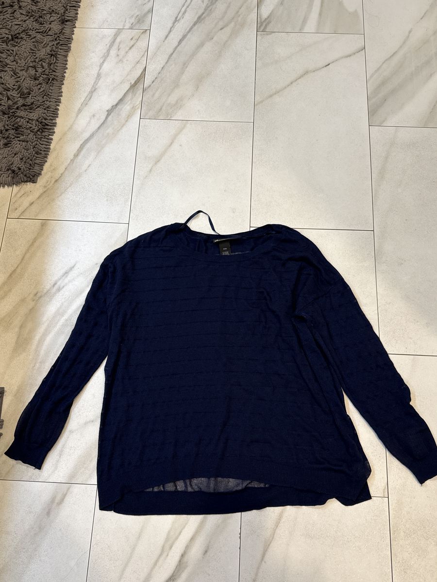 Lane Bryant Size 18–20 Navy Blue light Sweater