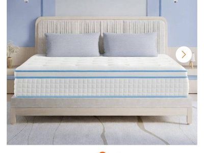 Queen 10" hybrid firm mattress