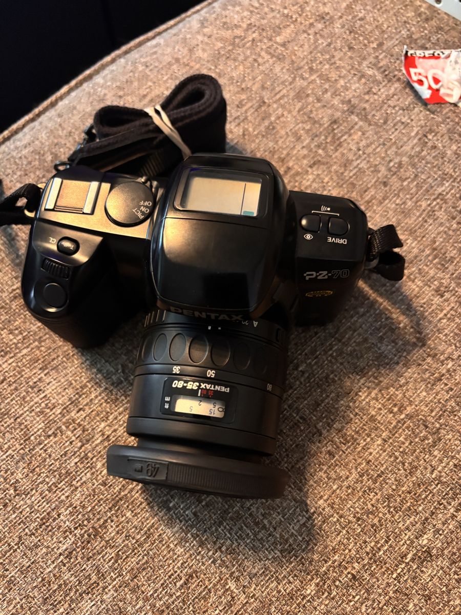 Pentax Pz70 Film Camera W/35-80mm Lens