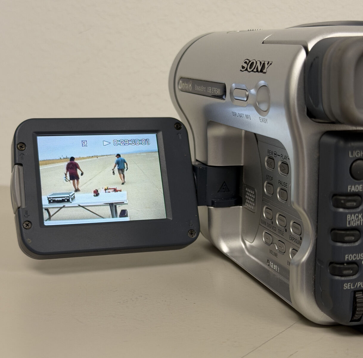Sony Digital8 Camcorder DCR-TRV260 – Tested Playback – Ready to Use
