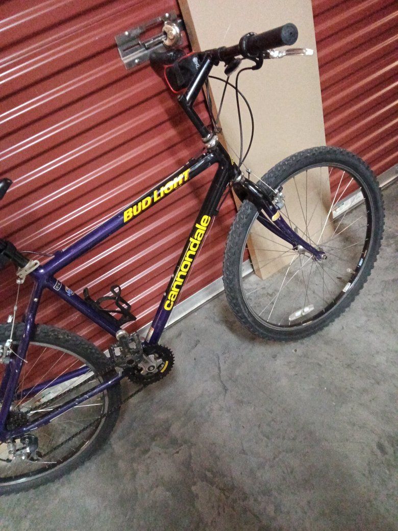 Vintage Bud Light Cannondale MTB – Rare Promotional Bike – Excellent Condition