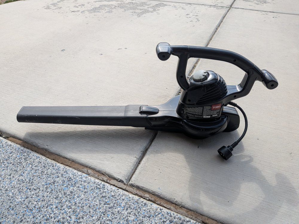 Toro Corded Electric Leaf Blower - Black