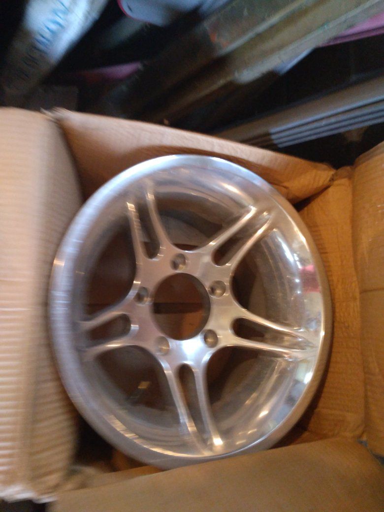 PAIR POLISHED EAGLE ALLOYS