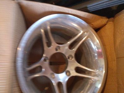 PAIR POLISHED EAGLE ALLOYS