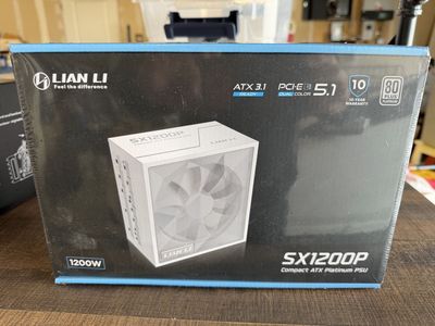 Lian Li White 1200 W Platinum PSU