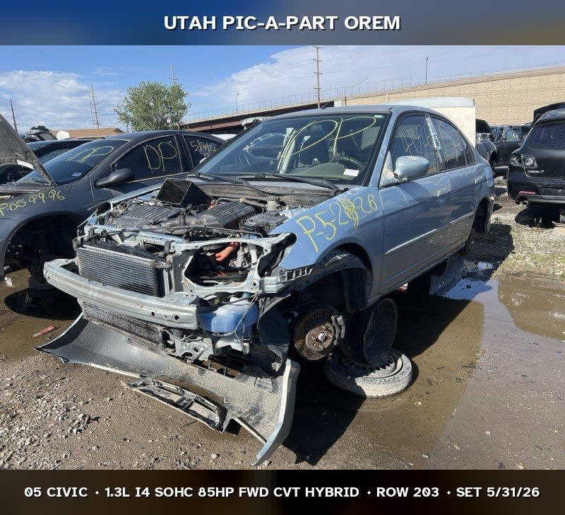 2005 Honda Civic Parts - UTPAP Orem