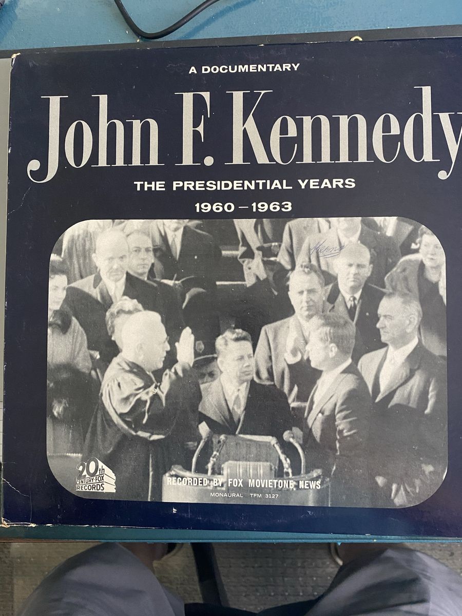 John F Kennedy 1960-1963 The Presidential Years Vinyl Album