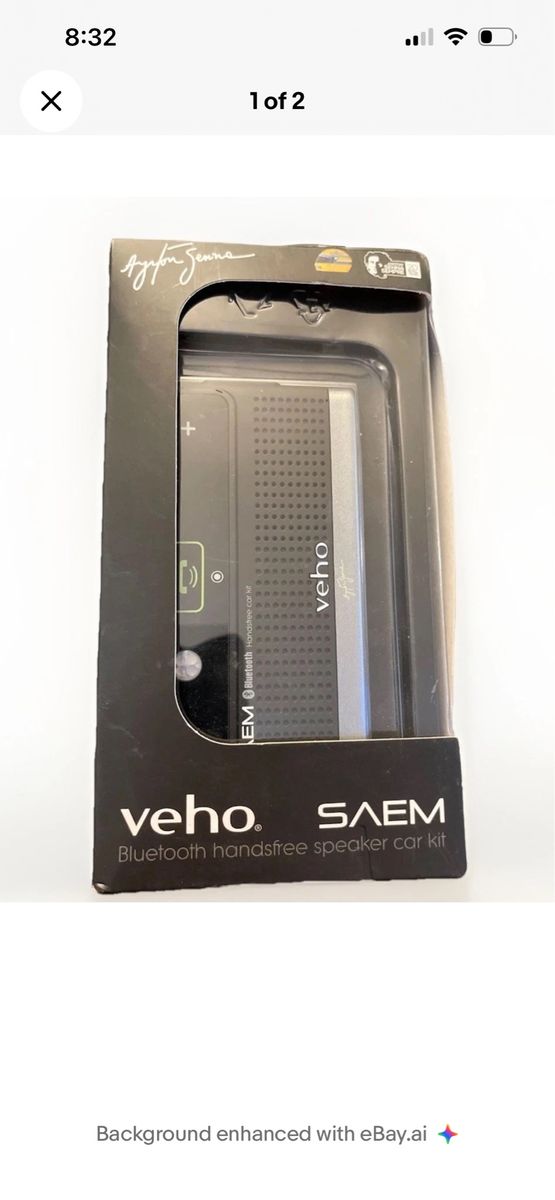 SAEM Veho Bluetooth Hands Free Speaker Car Kit New