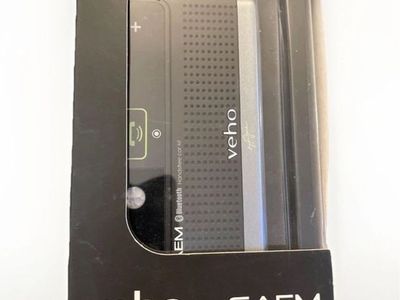 SAEM Veho Bluetooth Hands Free Speaker Car Kit New