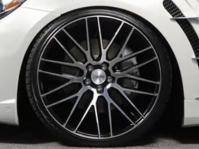 Savini 20” Wheels Black Di Forza, BM13 Machined Black, Mercedes, Audi