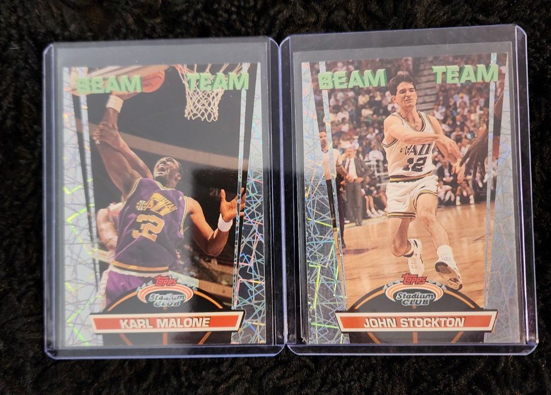 Beam Team. John Stockton & Karl Malone 