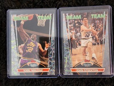 Beam Team. John Stockton & Karl Malone