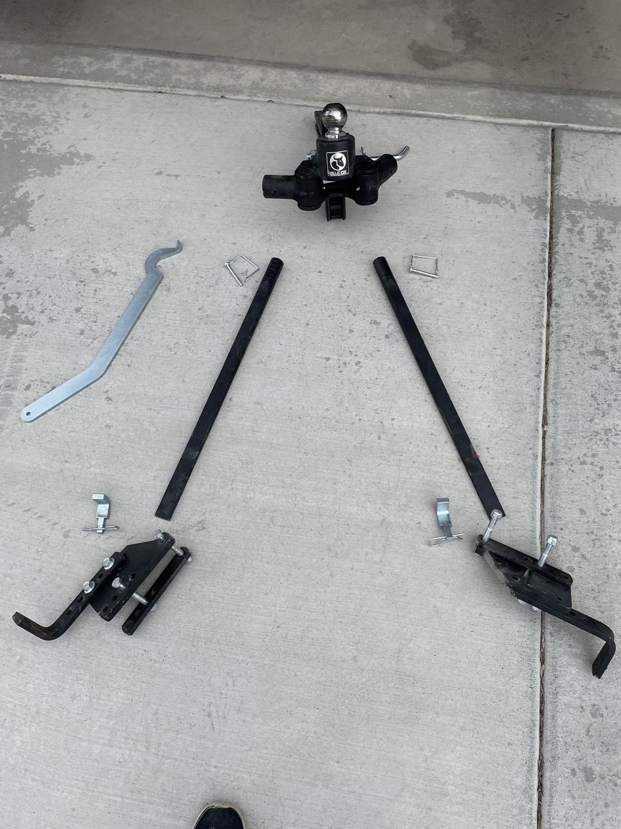 Blue Ox TrackPro BXW1050 Weight Distribution & Sway Control Hitch - 10,000 lbs Towing, 2" Receiver