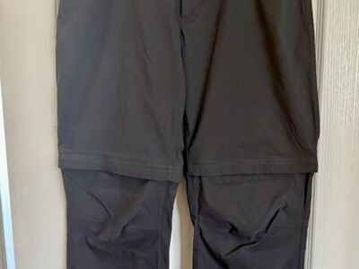 Mens 36/30 Eddie Bauer Convertible Tech Pants