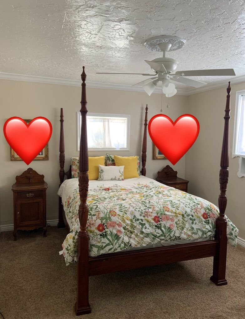 En Vogue Garden Floral Print Comforter Queen/Full