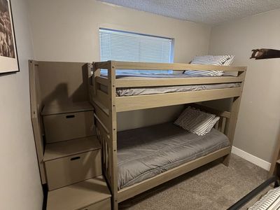 Bunk bed with stairs
