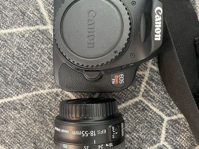 Canon T5i With Case, Lense And Extra Battery