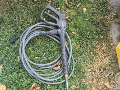 Unbranded Pressure Washer Gun & Hose Attachment - Used