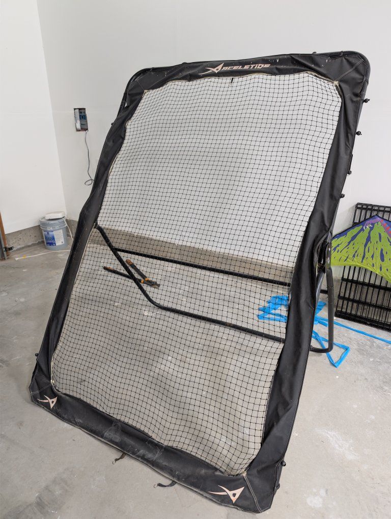 Aceletiqs Pitching Rebounder Net for lacrosse, Baseball softball