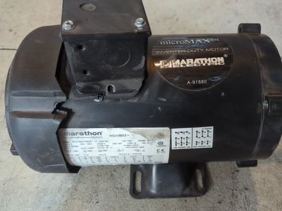 microMAX electric motor by marathon electrc