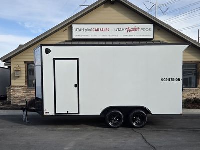 8x16 / 8.5x16 .080 aluminum exterior enclosed cargo trailer Criterion 2026