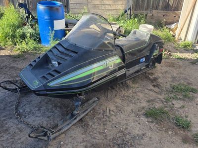 classic snowmobile