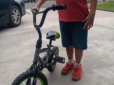 12" kids bicycle without training wheels