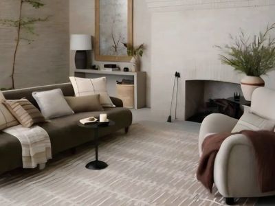 Area Rug Taupe/Natural 11'-6" x 15'