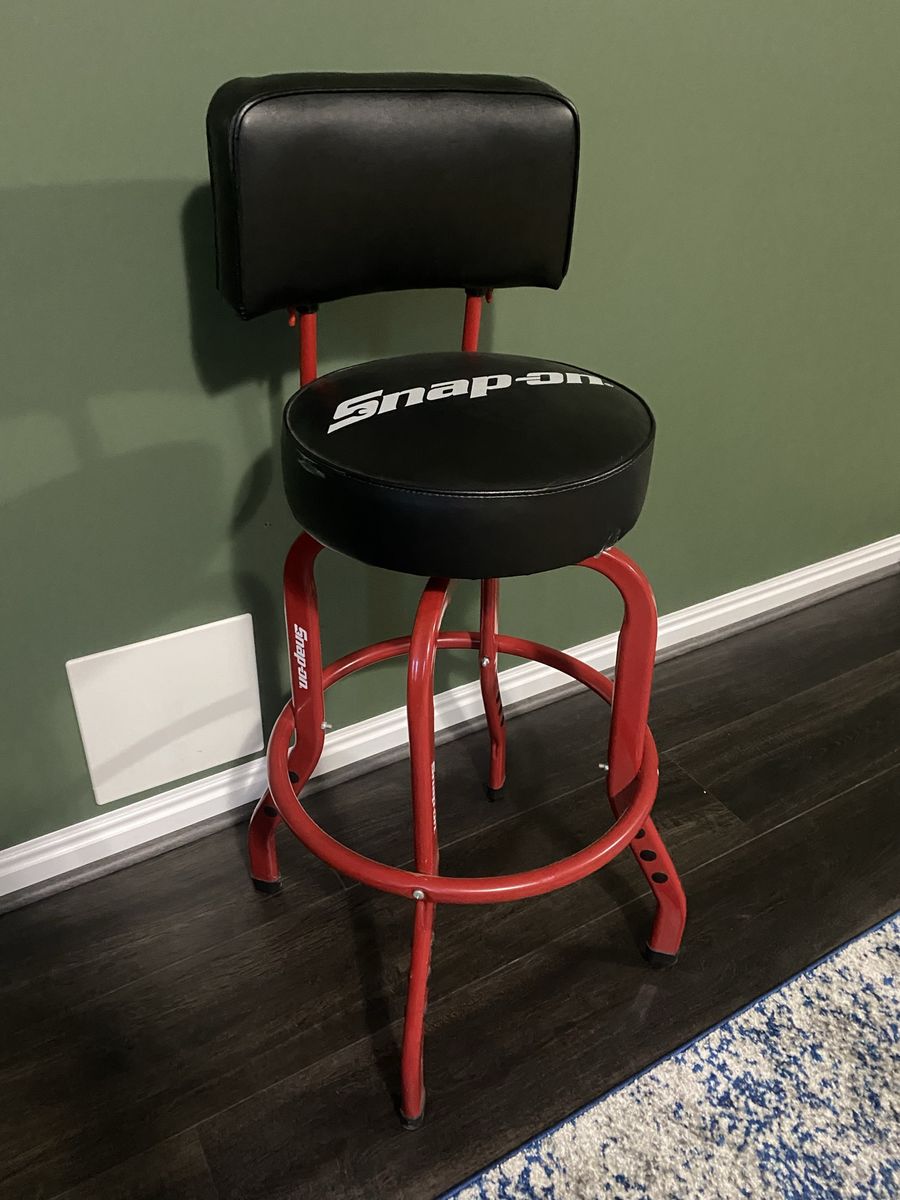 Snap-on Bar Stool w/ Back