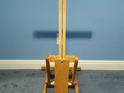 Adjustable Wooden H-Frame Tabletop Easel