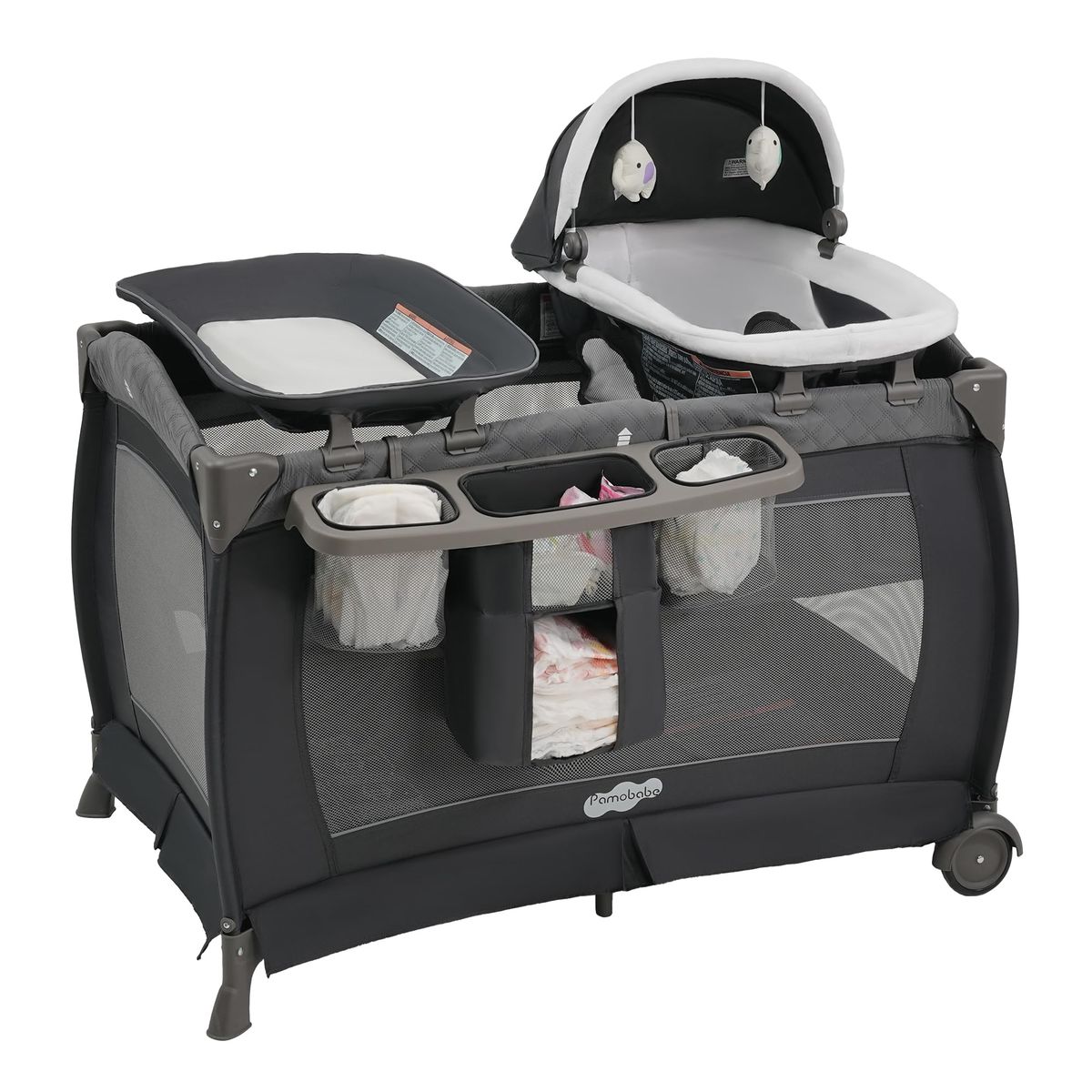 New Pack and Play 4 in 1 Playard Portable Playard Foldable Playpen for Baby and Toddler Portable