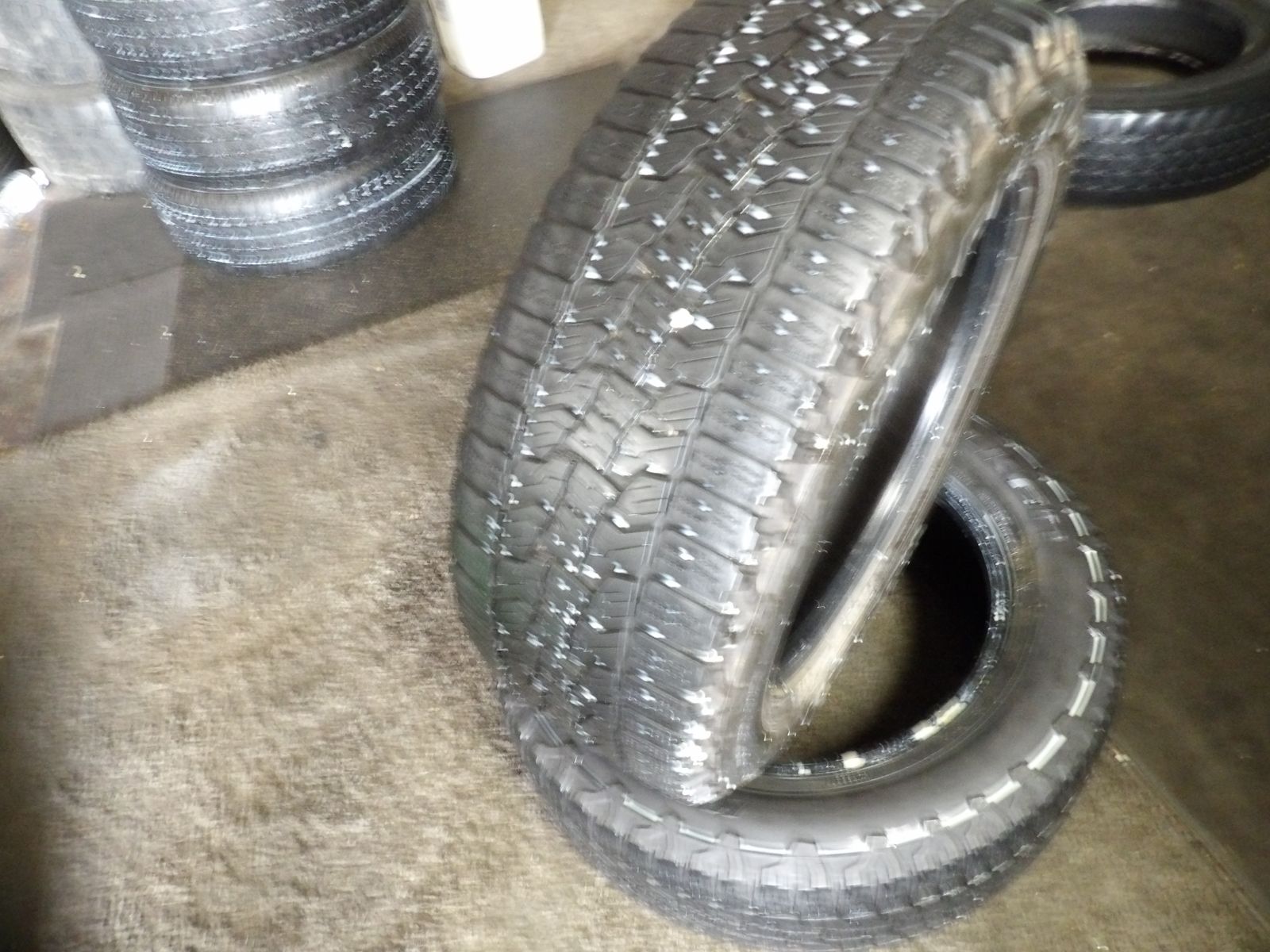 245/60R18 FALKEN WILPEAK A/T TRAIL PAIR OF TO USED TIRES