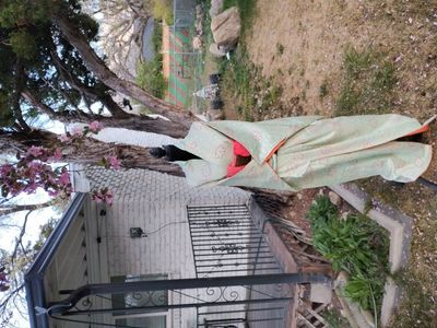 kimono set shibori al silk