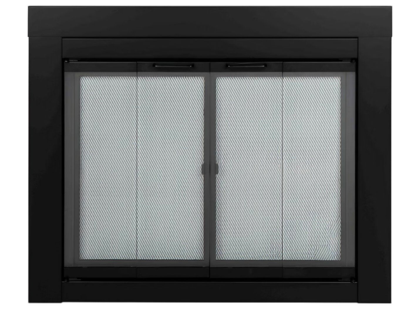 Pleasant Hearth AT-1001 1111 fireplace screen, Black Medium