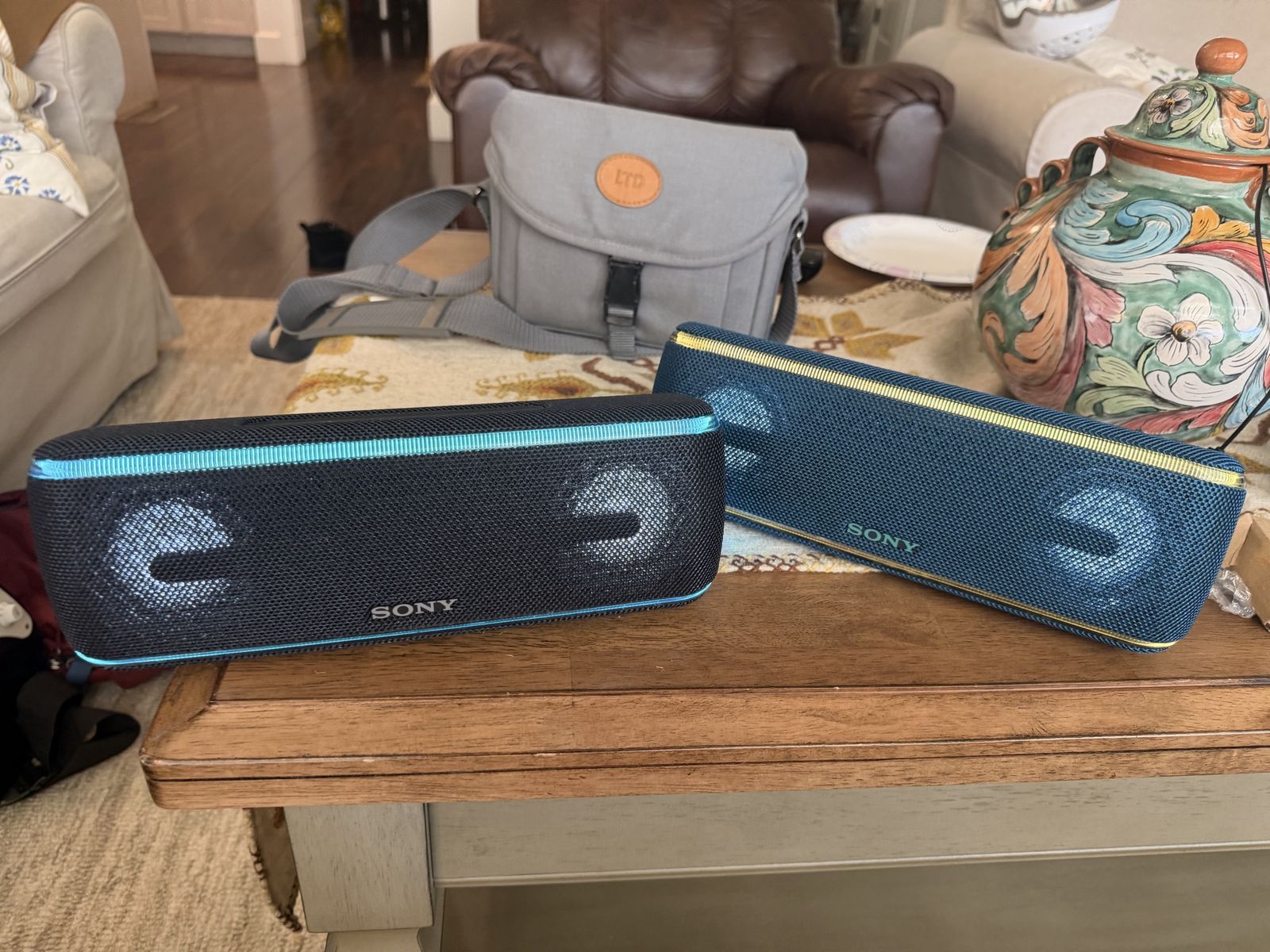Sony SRS-XB23 EXTRA BASS Wireless Portable Bluetooth Speaker (2-Pack)