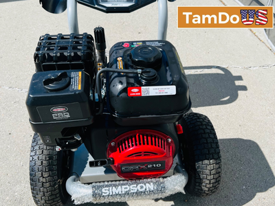 Simpson Pro Series 3500 PSI Commercial Gas Pressure Washer CRX210