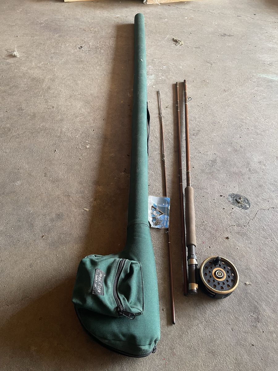 Fly fishing set up