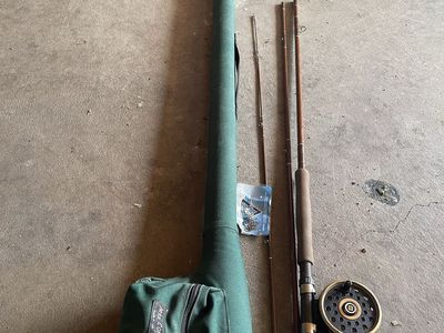 Fly fishing set up