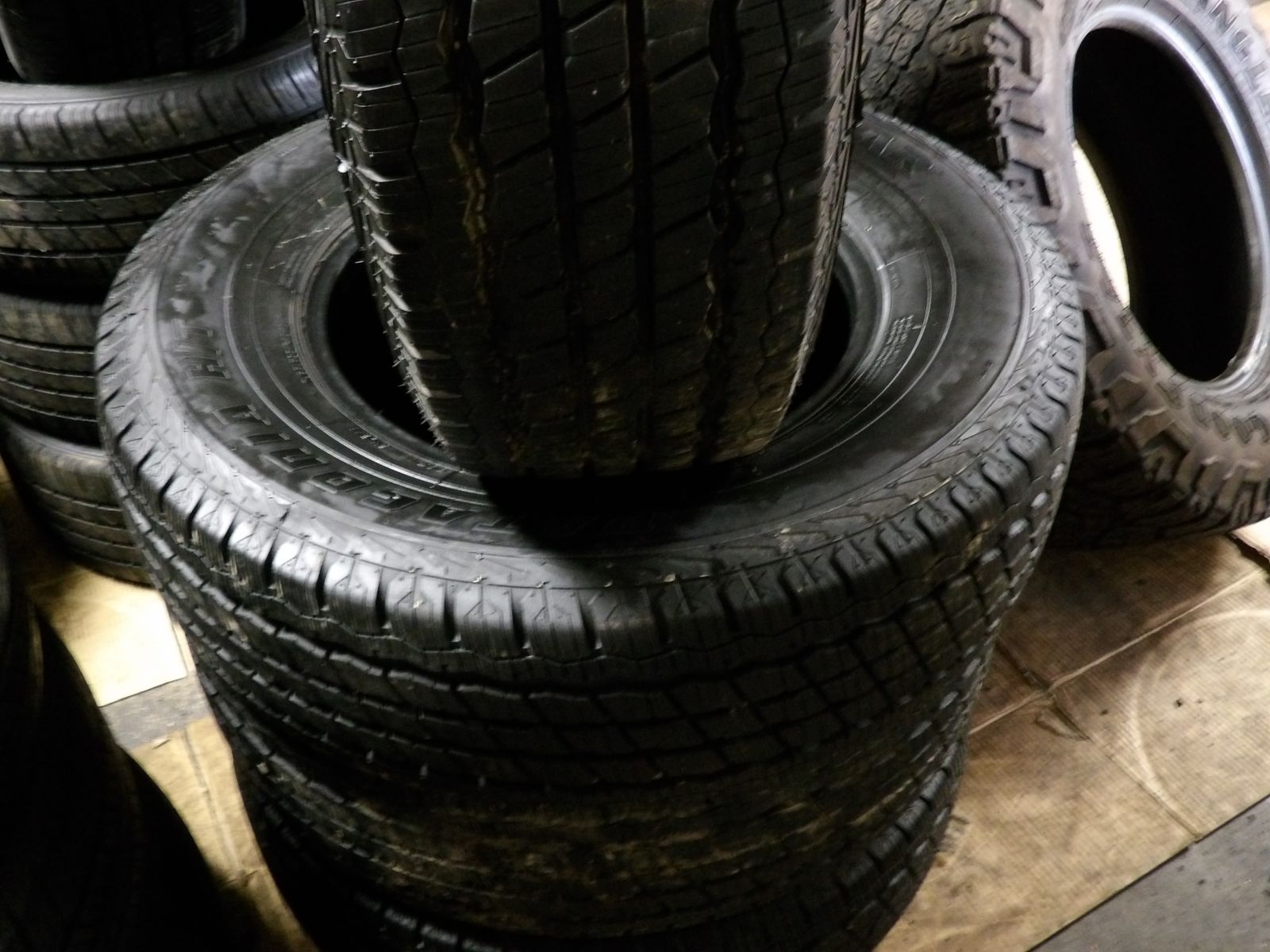 245/75R17 MILESTAR PATAGONIA H/T SET OF USED TIRES