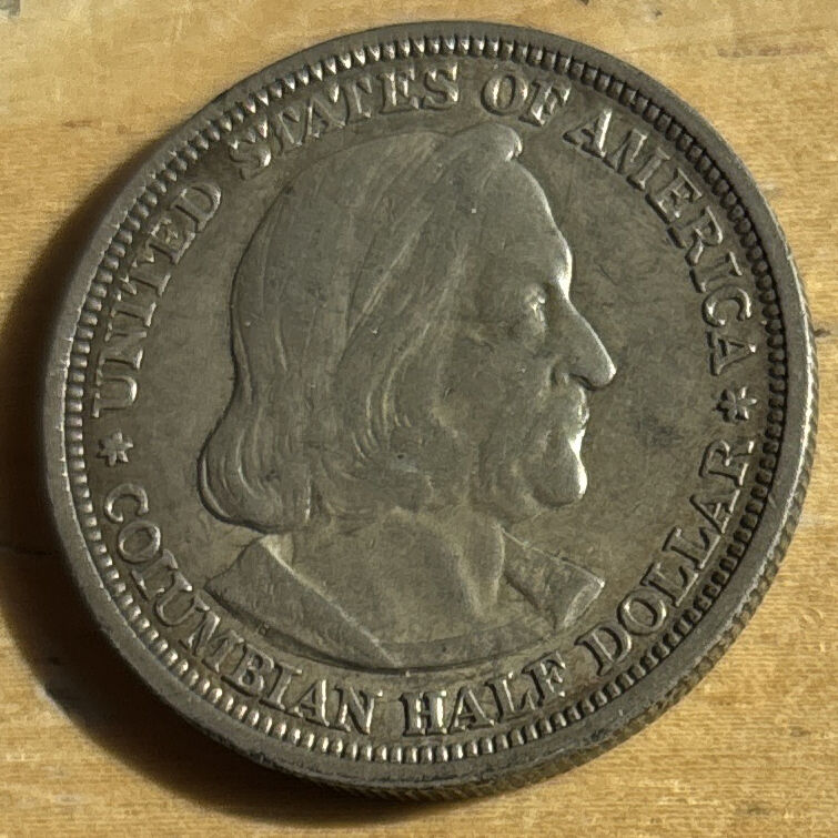 1893 90% silver Half Dollar Colombian World Fair