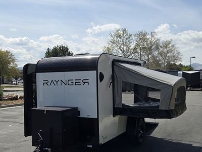 5x10 mini/light/small toy hauler travel trailer enclosed cargo Raynger 2026