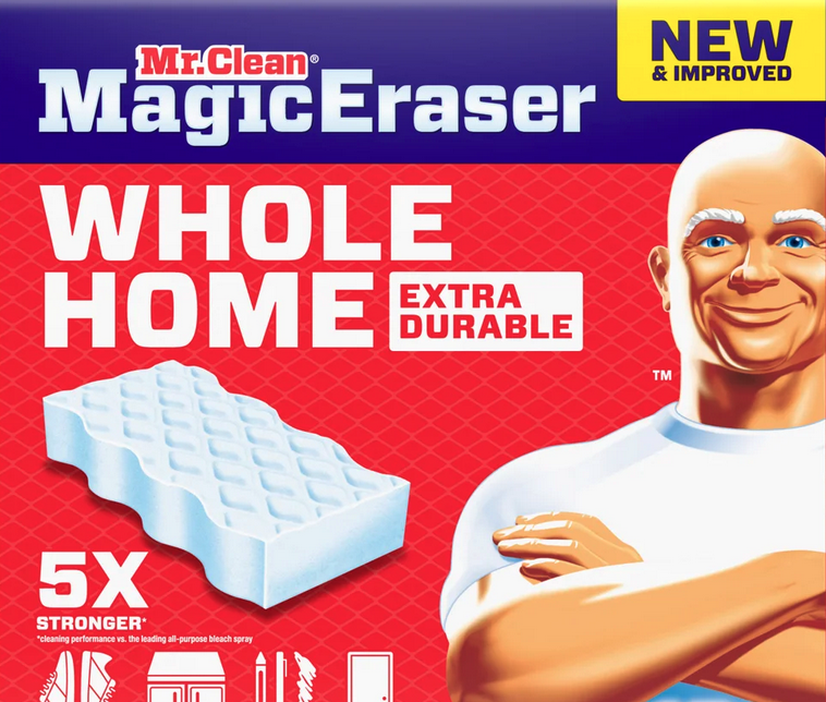 Mr. Clean Magic Eraser, Whole Home Extra Durable. 15-count.